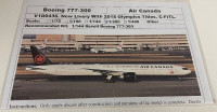 V1 Decals 1/144 Boeing 777-300ER Air Canada