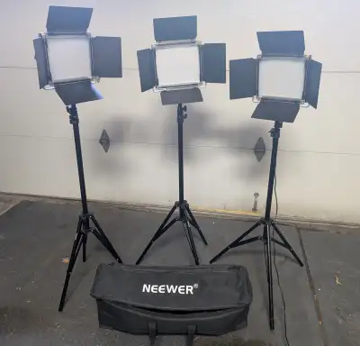 Neewer RGB530 LED 3-Light Kit, View more