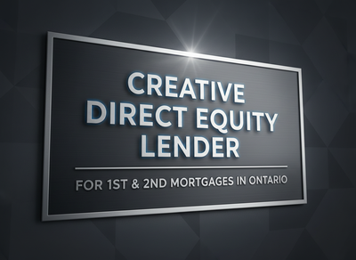 Direct equity private mortgage lender with funds available. I make it quick and easy for 1st or 2nd...