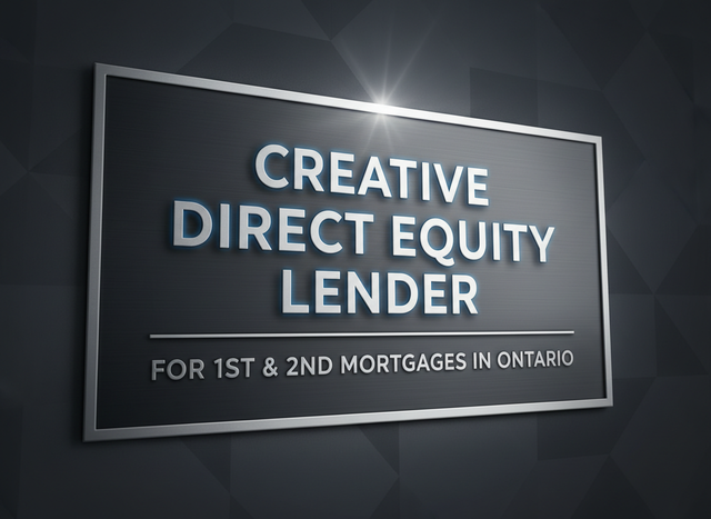 Creative Direct Private Mortgage Lender