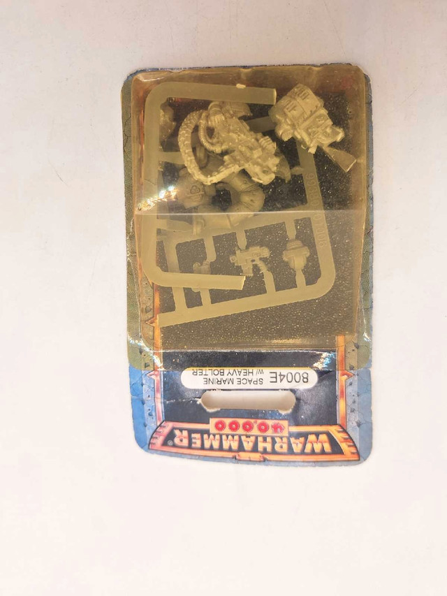 Warhammer 40k space marine/w heavy bolter blister in Hobbies & Crafts in Cambridge