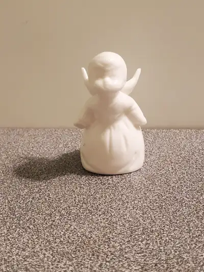 Vintage Schmid Bros SB Japan Porcelain Kissing Angel, View more