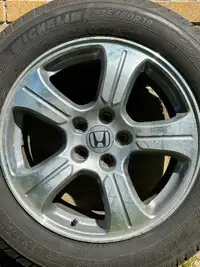 Michelin Defender Tires and Honda Rims