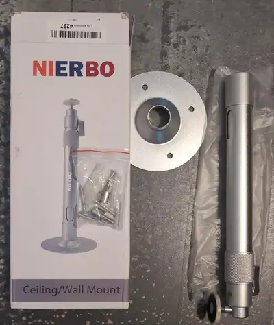NIERBO Universal Projector Wall Ceiling Mount Hanger 360° Head, View more