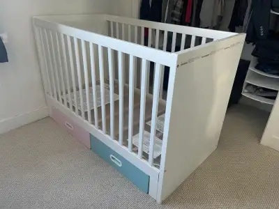 IKEA Crib & Change Table , View more