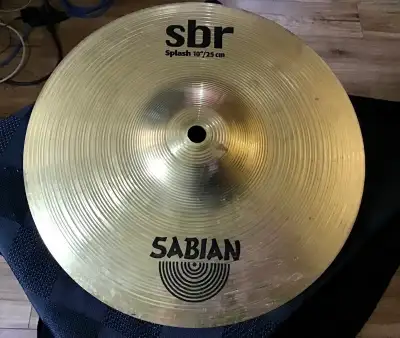 Sabian 10” SBR Splash Cymbal, View more