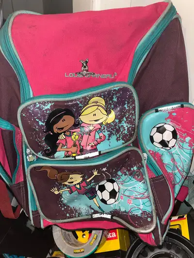 Louis Garneau school bag girls soccer/sac a dos filles  , View more
