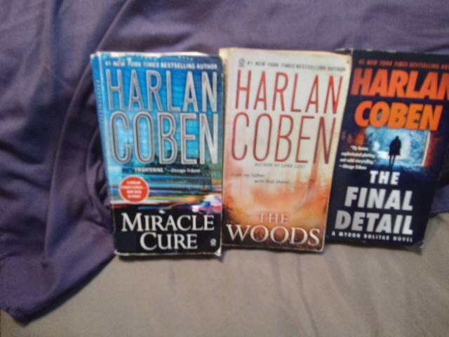 17 - HARLAN COBEN NOVELS in Fiction in Winnipeg - Image 2