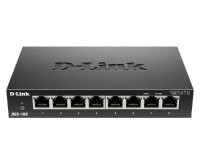 D-Link DGS-108 - 8-Port Unmanaged Gigabit Desktop Switch