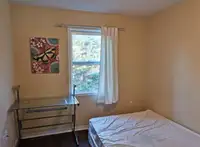 A bright bedroom near fairview mall for rent