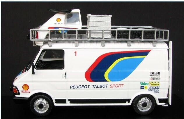 Superbe Citroën C35 Team Peugeot Talbot sport 1:43 diecast in Arts & Collectibles in City of Montréal