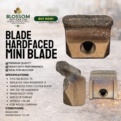 Hardfaced Mini Blade Mulcher | AFTERMARKET, View more