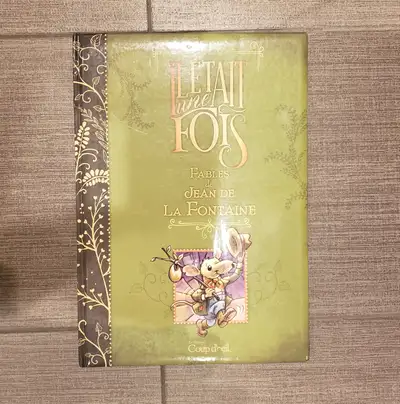 Livre pour enfants Il était une fois, Fables de Lafontaine, comme neuf! Les classiques : • la cigale...