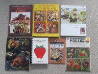 A Variety of Good Old Fashioned Cookbooks