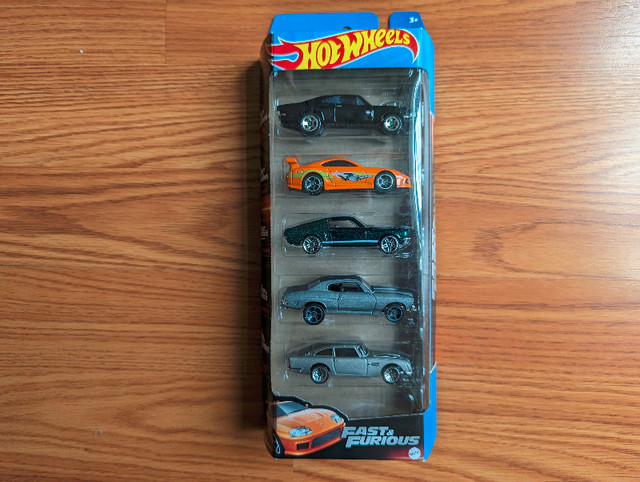 Hot Wheels Fast and Furious 5 Pack in Toys & Games in Oshawa / Durham Region