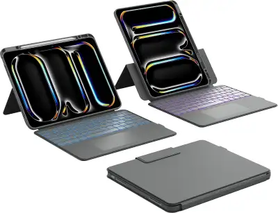 Rugged Detachable Keyboard Case for iPad Pro 13 (M4), View more