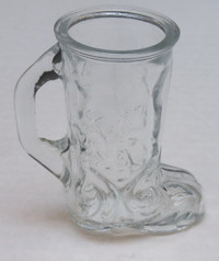 New Cowboy Boot Shooter / Shot Glass with Handle