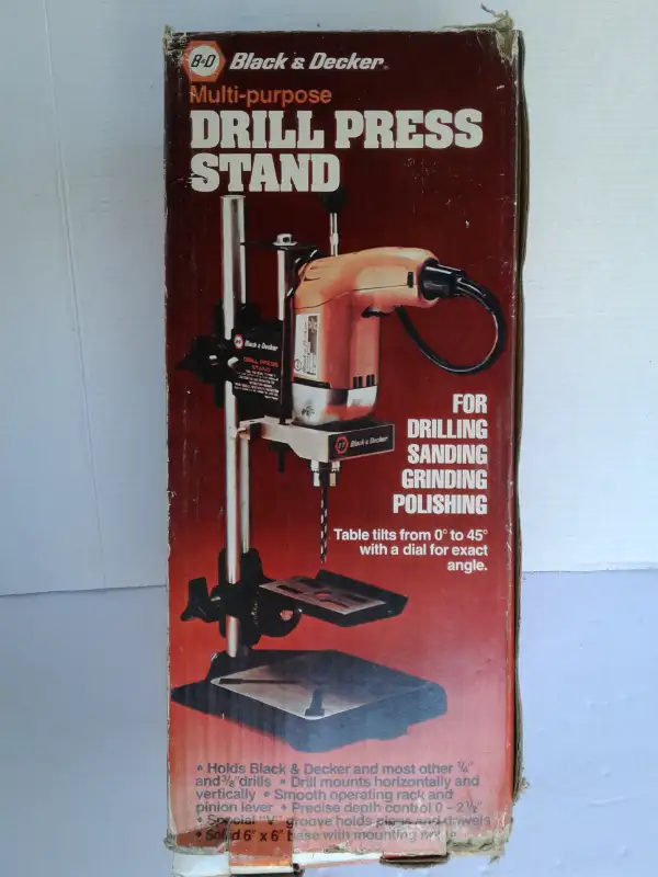 NEW BLACK AND DECKER DRILL PRESS in Power Tools in Kawartha Lakes - Image 3