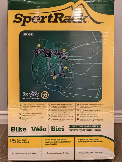 Sr3152 bike rack hotsell