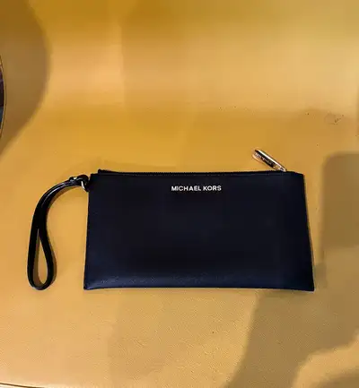 FS: Michael Kors black wristlet bag, View more