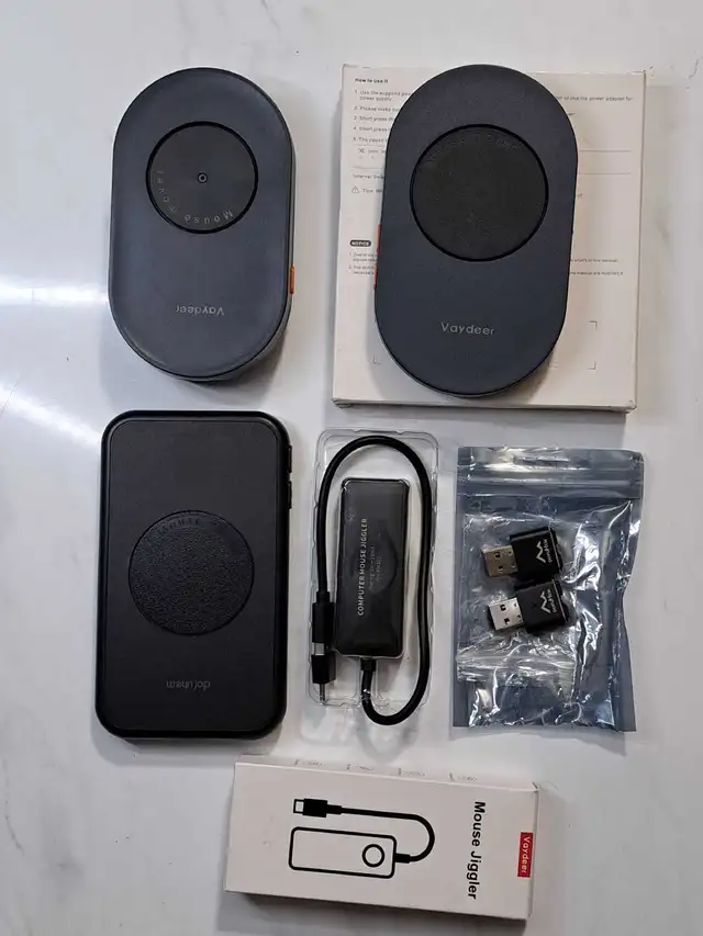 VVaydeer Undetectable Mouse Jiggler Mouse Mover USB Port, Driver in Mice, Keyboards & Webcams in Markham / York Region - Image 11