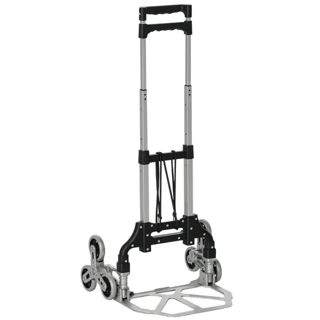 6-Wheels Stair Climber Hand Truck, Dolly Heavy Duty Folding Stee in Hand Tools in Markham / York Region - Image 3
