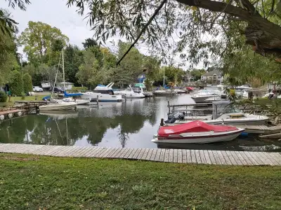 Summer Boat Slips available at Grimsby marina. Relaxed atmosphere in park like setting. Reasonable r...