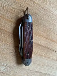 Vintage camper pocket knife, made in Japan