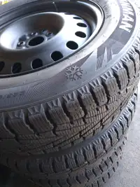 Four 17" Snow Tires on Rims