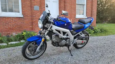 2004 Suzuki SV650 67,768km on it currently, will go up as it's still being ridden Bike comes with a...