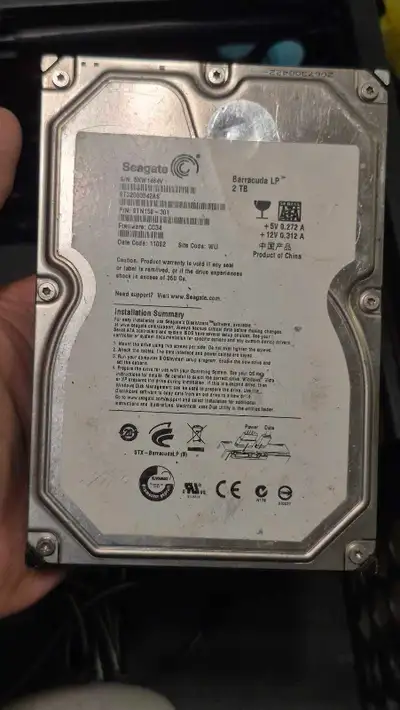 Seagate Barracuda LP 2TB, View more