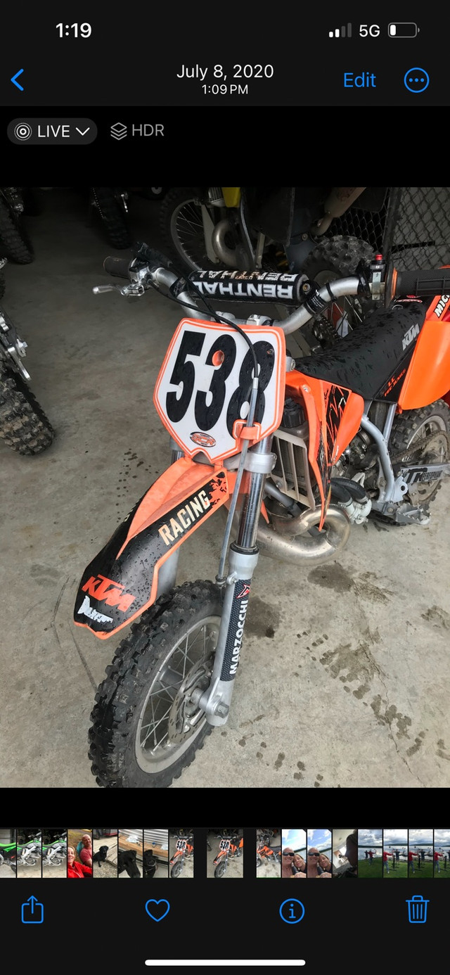 2008 KTM 50sx in Dirt Bikes & Motocross in 100 Mile House - Image 2