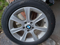 BMW 17" rims and snow tires