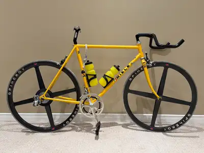 Vintage Miele Time Trial / Pursuit Bike – Spinergy Rev-X Carbon, View more