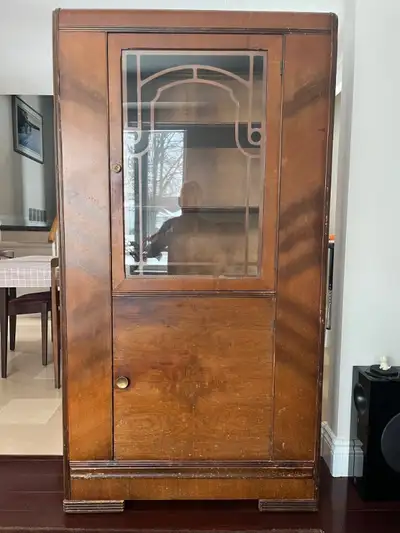 Vintage Antique China Cabinet, View more