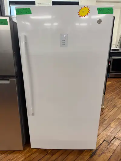  Brand new GE white standalone freezer, View more