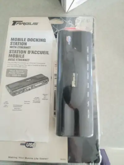 Laptop or computer adapter with ports for all devices. Adds flexibility to connections - Targus, a w...
