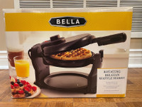 BELLA Classic Rotating Belgian Waffle Maker for Sale $20