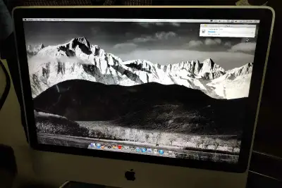 IMac 24" desktop computer, View more