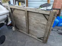 Cedar gate used