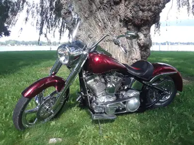 For Sale -2013 Softail Custom Approximately 1,500 actual kms 100 Cubic In Ultima Motor 2 " BDL Open...