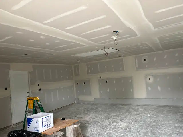 Drywall installation and finishing service, Taping and steel fra62864742994947122