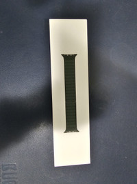 Apple Watch Band L/M Magnetic Leather Strap Sequoia Green