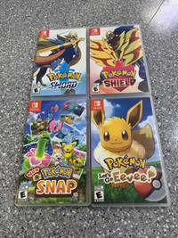 Pokemon Nintendo Switch Games 