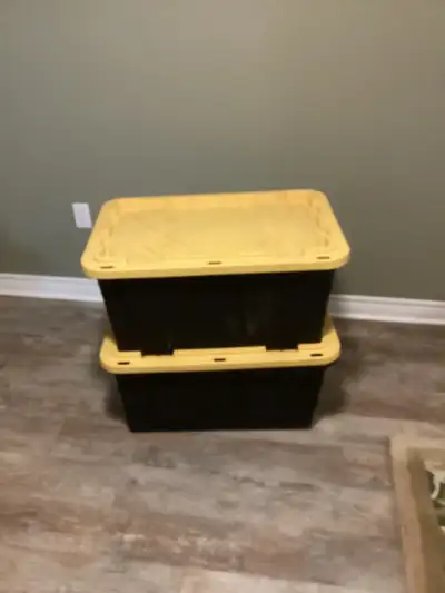 Storage Bins, used for one move like new & clean, View more