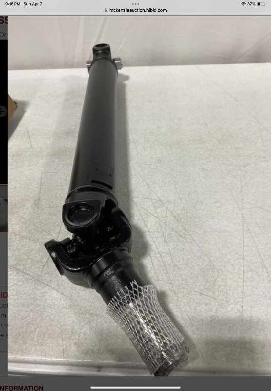 “New” Jeep Wrangler TJ Drive Shaft Assembly in Transmission & Drivetrain in London - Image 2