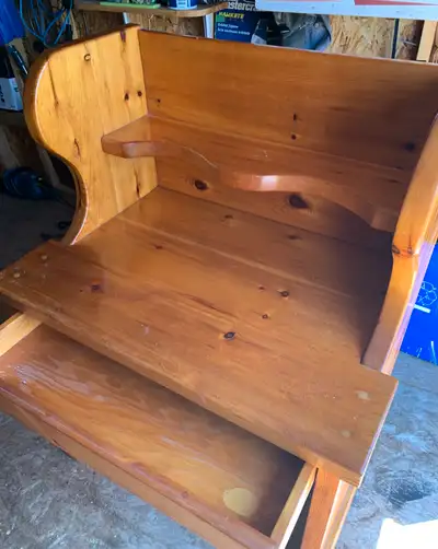 pine desk, View more