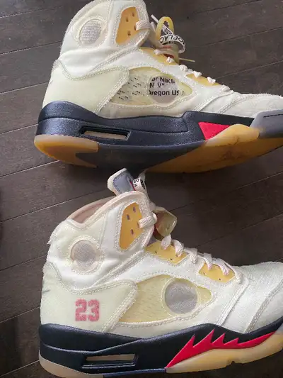 FS: off white Jordan 5 SIZE 8, View more