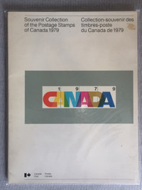 Collection of postage stamps of Canada 1979
