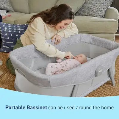 large baby bassinet , View more